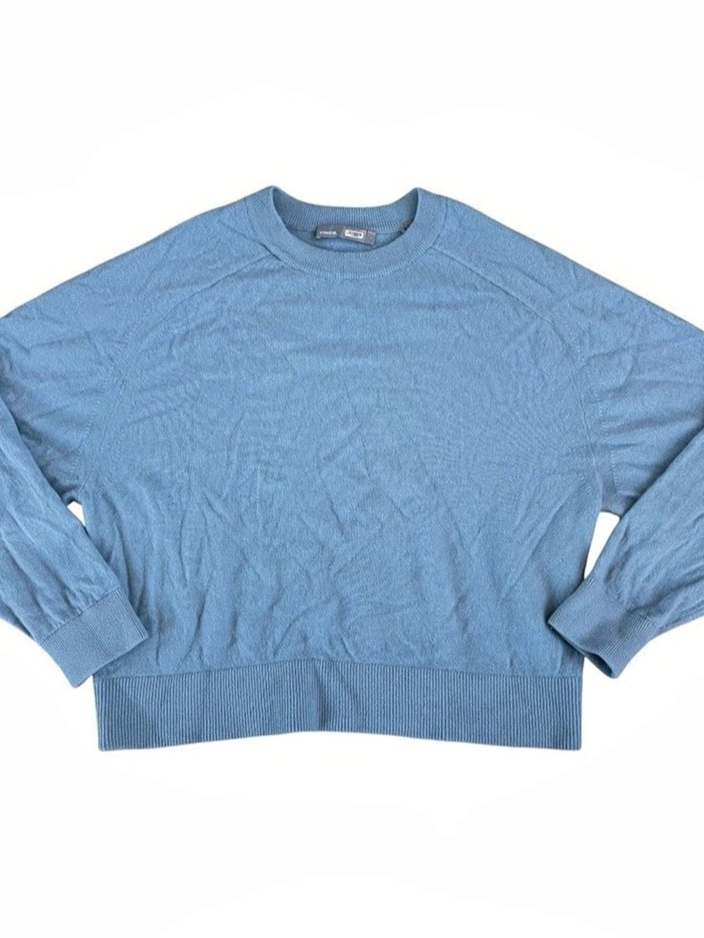 Vince. Cashmere Crewneck in Blue Size Small Like New